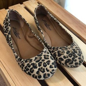 Lucky leopard flats